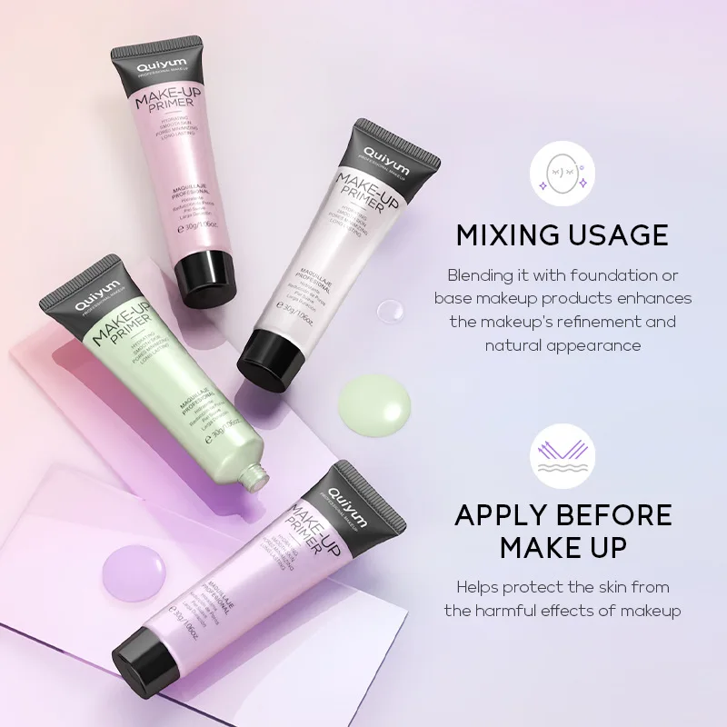 Base Makeup Facial Moisturizing Primer Moisturizing Primer Invisible Pores Smoothing Fine Lines Brightening Moisturizing