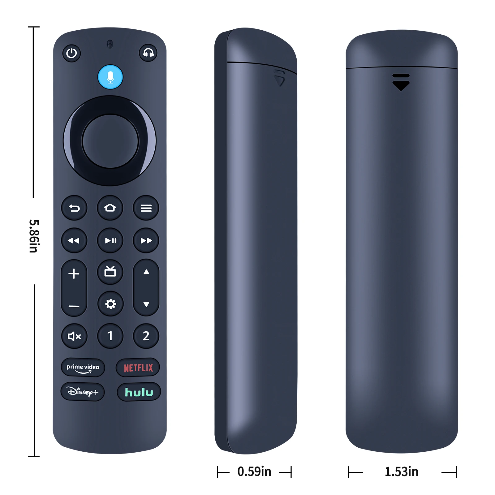 Remote control for Amazon Alexa Voice Remote Pro fire tv