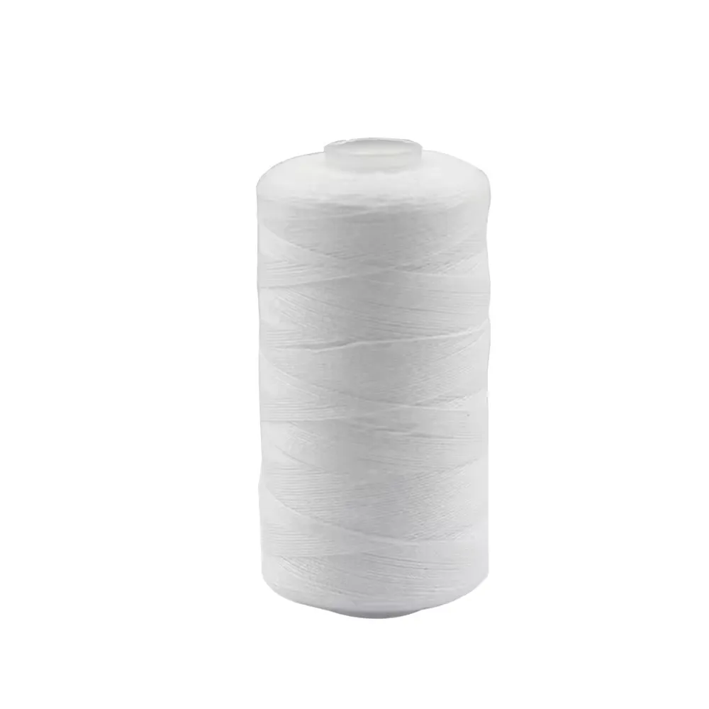 2Pcs 500M Sewing Thread Polyester Thread Set Strong And Durable Black White Sewing Threads For Hand Machines