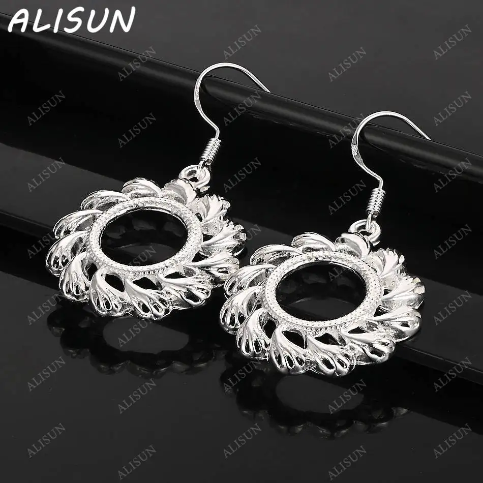 

ALISUN 925 Sterling Silver Sun Earrings Drop Earrings For Women Anniversary Gift Popular Wild Fashion Romantic Jewelry