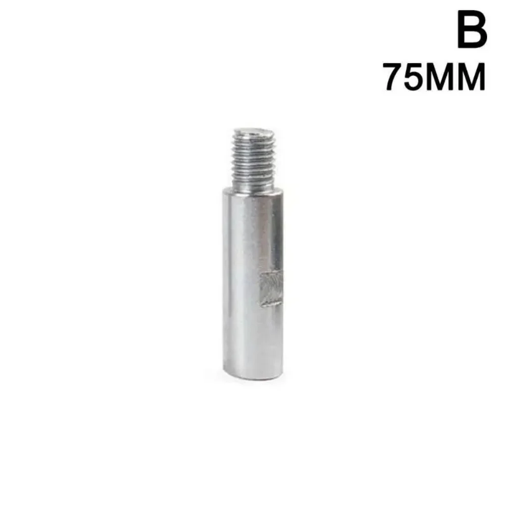 M14 Gewinde Winkelschleifer Verlängerung Pleuel 75/100/140mm Adapter Welle Arm Polieren Runde Pad Extender Verlängern Bar – Detail 2