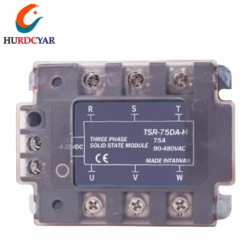 Brand New Original TSR-75DA-H Three Phase Solid State Relay PLC