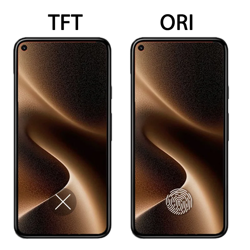 TFT Pixel5 Display Screen With Frame For Google Pixel 5 LCD GD1YQ
