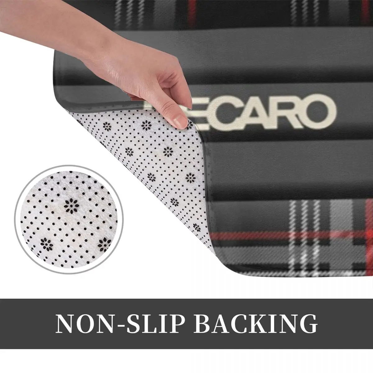 R-Recaros-S Anti-slip Doormat Floor Mat Dust-proo Carpet Rug for Kitchen Entrance Home Balcony Footpad Mats