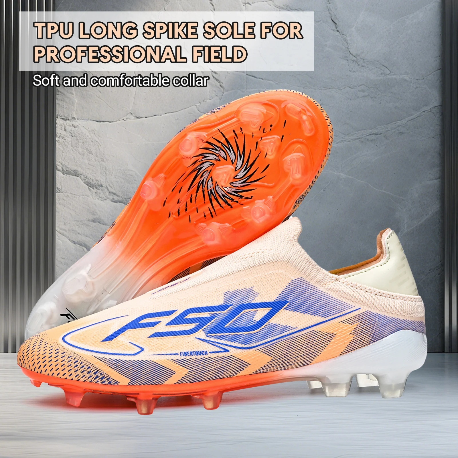Zapatos de fútbol con tacos largos