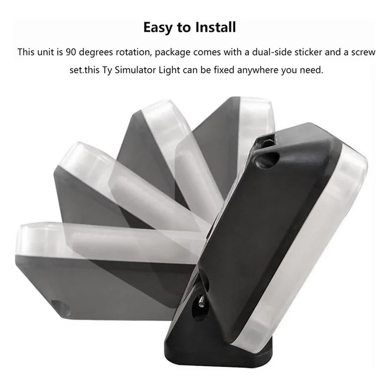 【MUST-HAVE】Anti-Burglar Protection LED Deterrent Light-Simulator Light For Home Security Timer& Sensor Function For Your House W