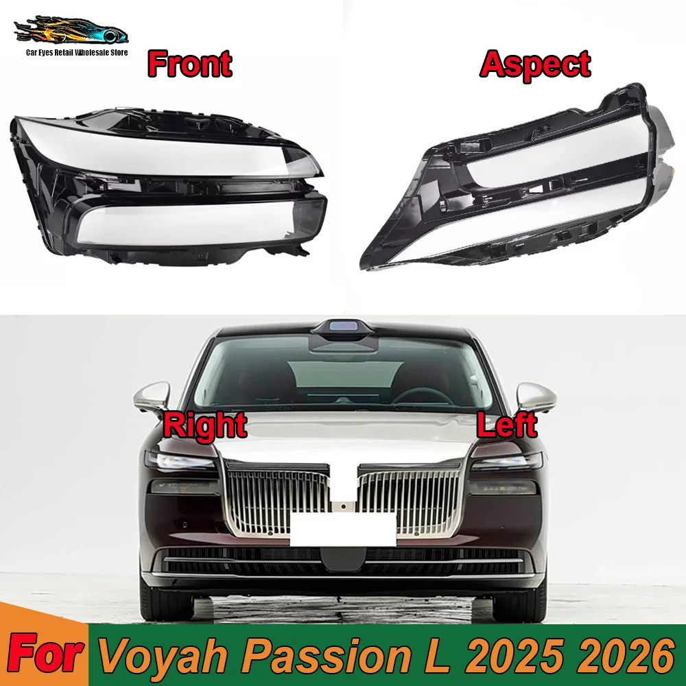 

Headlights Shell Mask Cover For Voyah 2025 2026 Passion L Lampshdade Headlamp Housing Plexiglass Replace The Original Lampshade