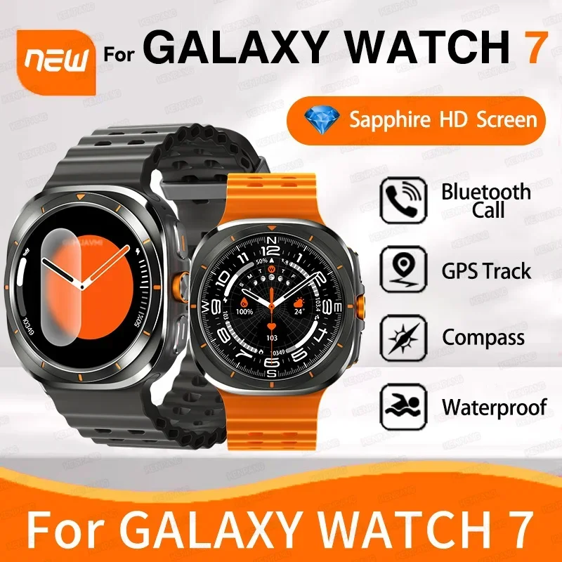 

Galaxy Watch 7 Ultra Smart Watch Men women Custom Dial HD AMOLED Voice Call NFC GPS Sport Fitness Watches 2024 New Smartwatch