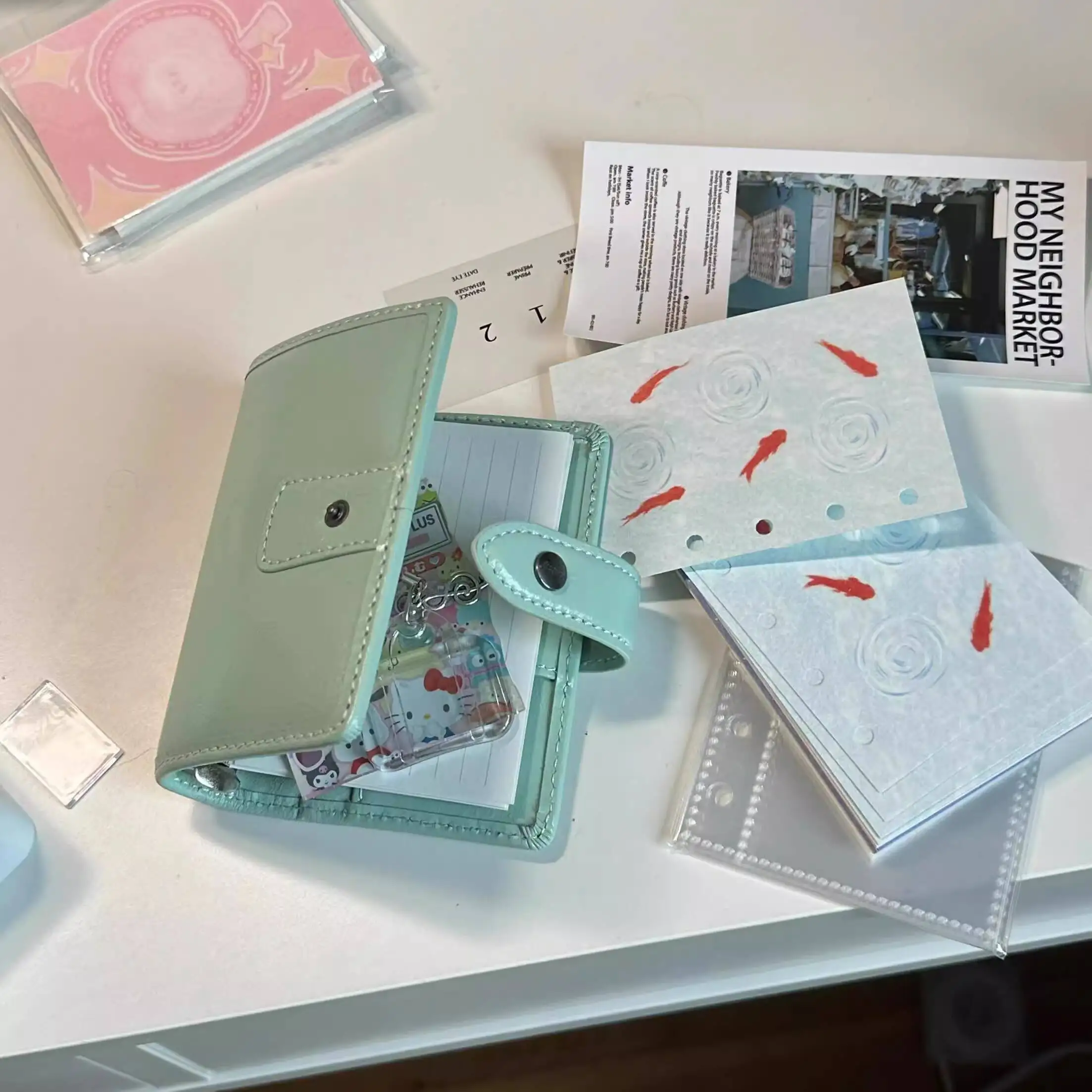 

Мятный шоколад M5 Блокнот-планировщик с отрывными листами Портативный журнал ежедневного расписания