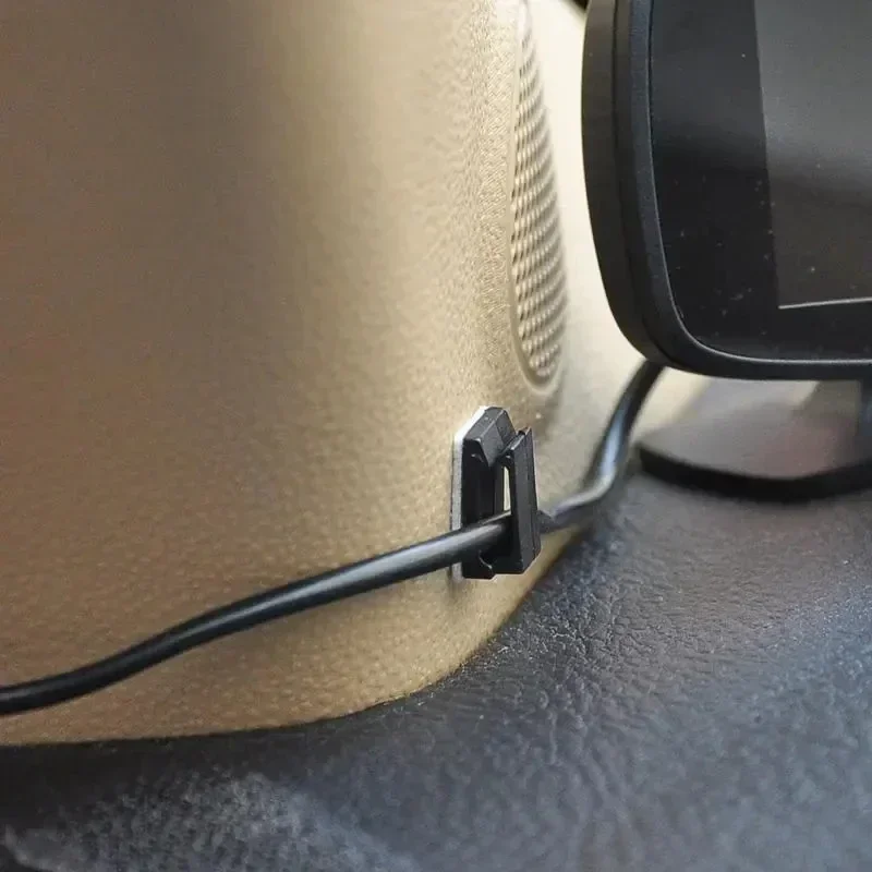 40-10 шт., самоклеящиеся держатели для кабелей