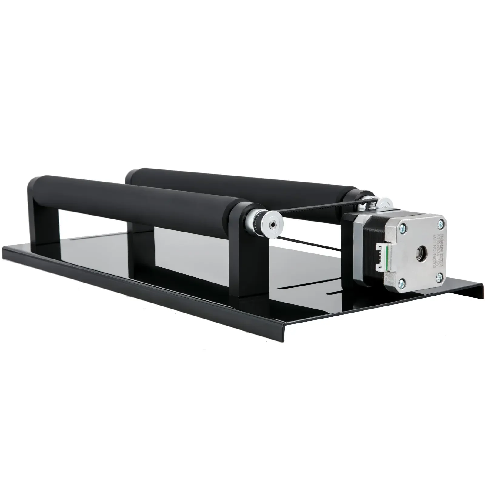

VEVOR Rotary Axis Attachment 4 Wheels Laser Attachment 42 Stepper Motor Laser Cutter Rotary Laser Rotary Axis