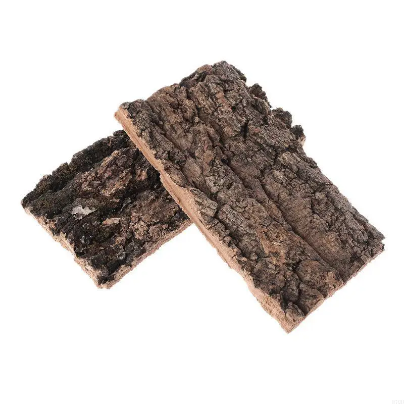 97QD NATRUAL CORK BARK 애완 동물을위한 친환경 코르크 껍질 파충류 서식지 장식