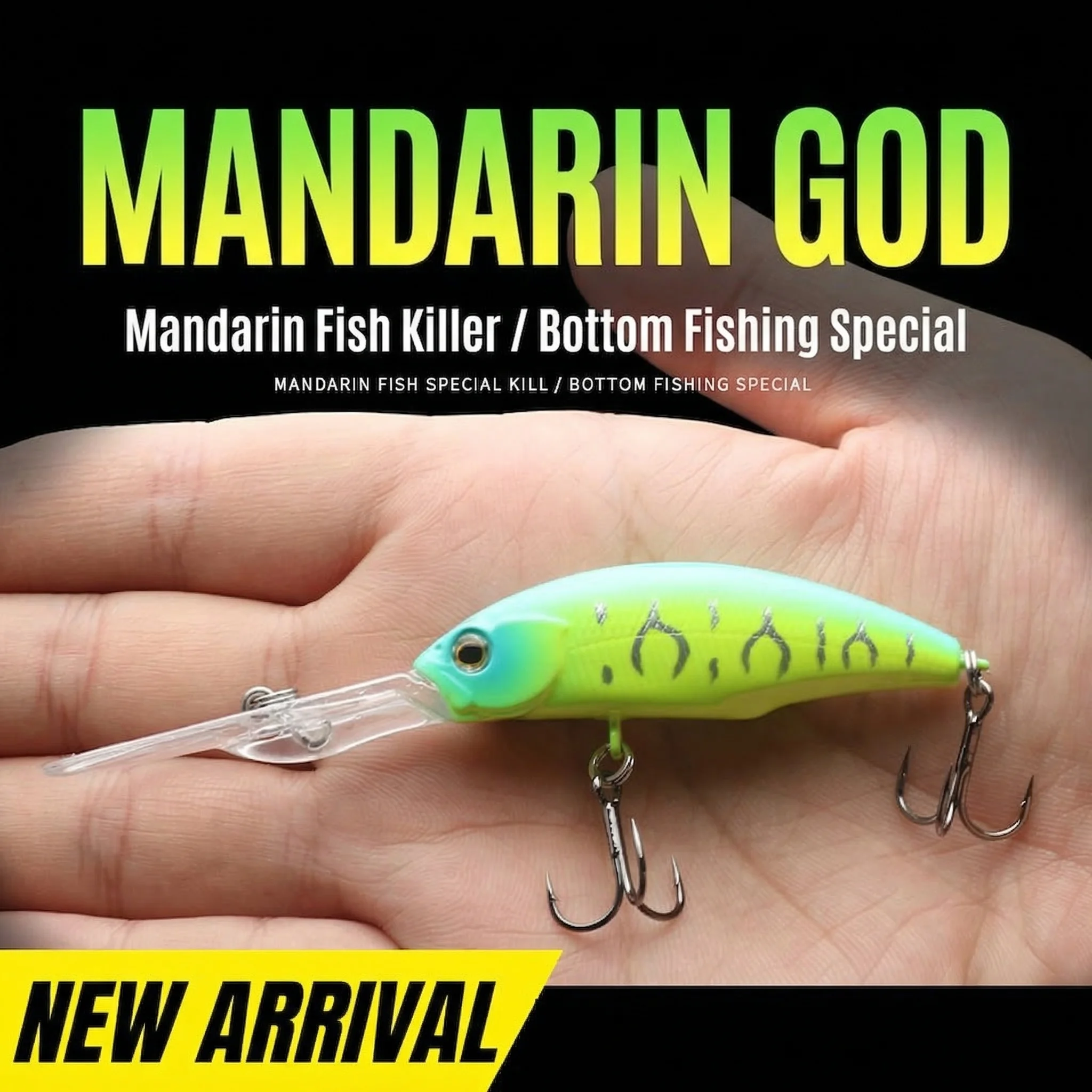 1 шт. 5,5 см 8 г Глубоководный длинный минноу-воблер, искусственная жесткая приманка, крэнкбейт для морского окуня, щуки, судака, рыболовные снасти