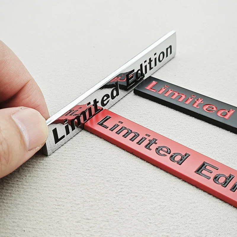 ثلاثية الأبعاد طبعة معدنية محدودة شعار شعار شارة سيارة ملصق مائي لسيارات BMW أودي هوندا كاواساكي أوبل هيونداي فورد العالمي اكسسوارات #3