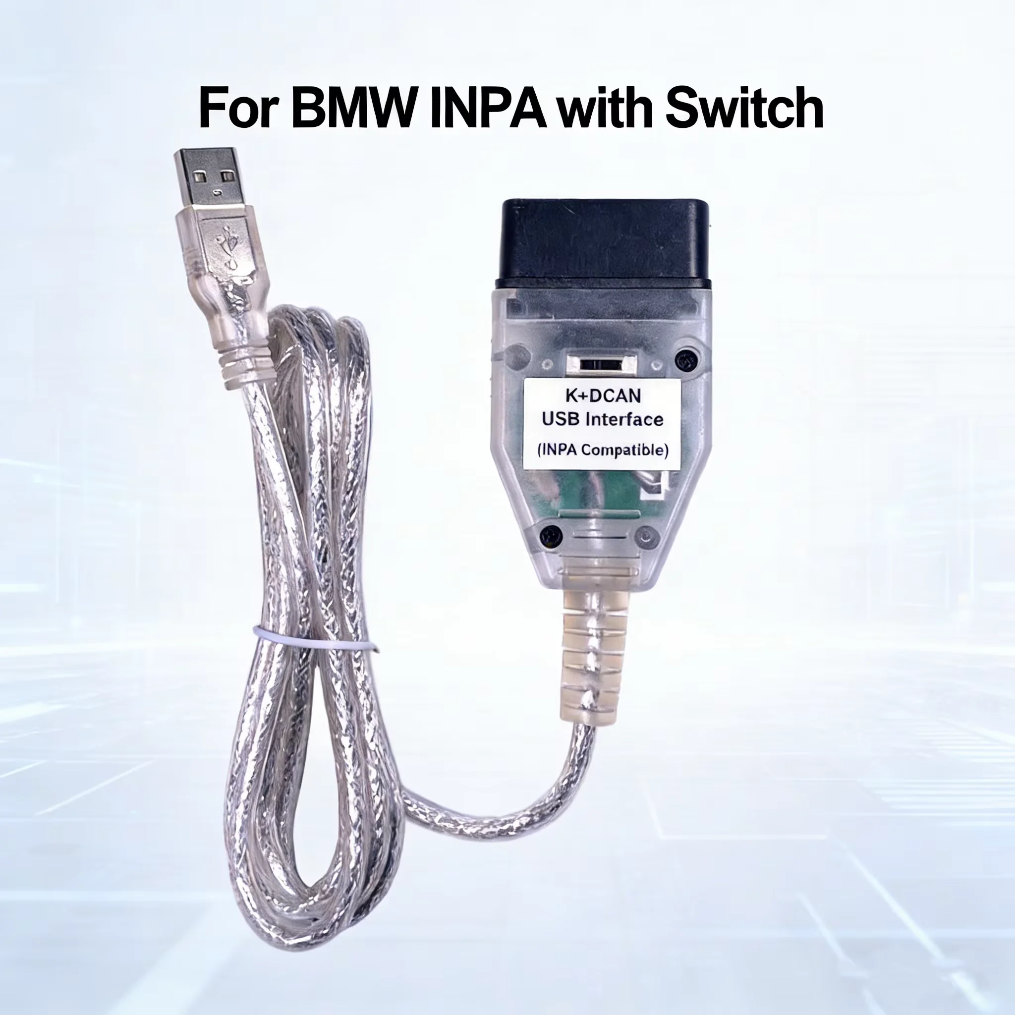 

For INPA BMW K DCAN With Switch OBDII Diagnostic Interface For BMW Series K+CAN K-Line OBD2 Car Connector Code Diagnostic Tool