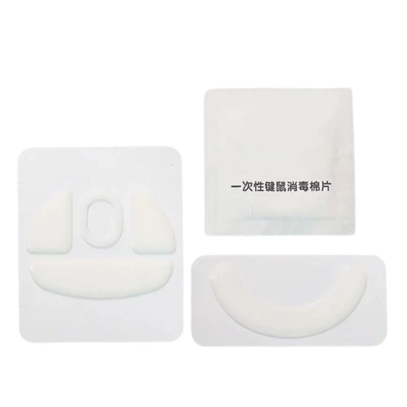 J0MB Mouse Skates Pad melengkung tepi stiker mouse untuk mouse atk