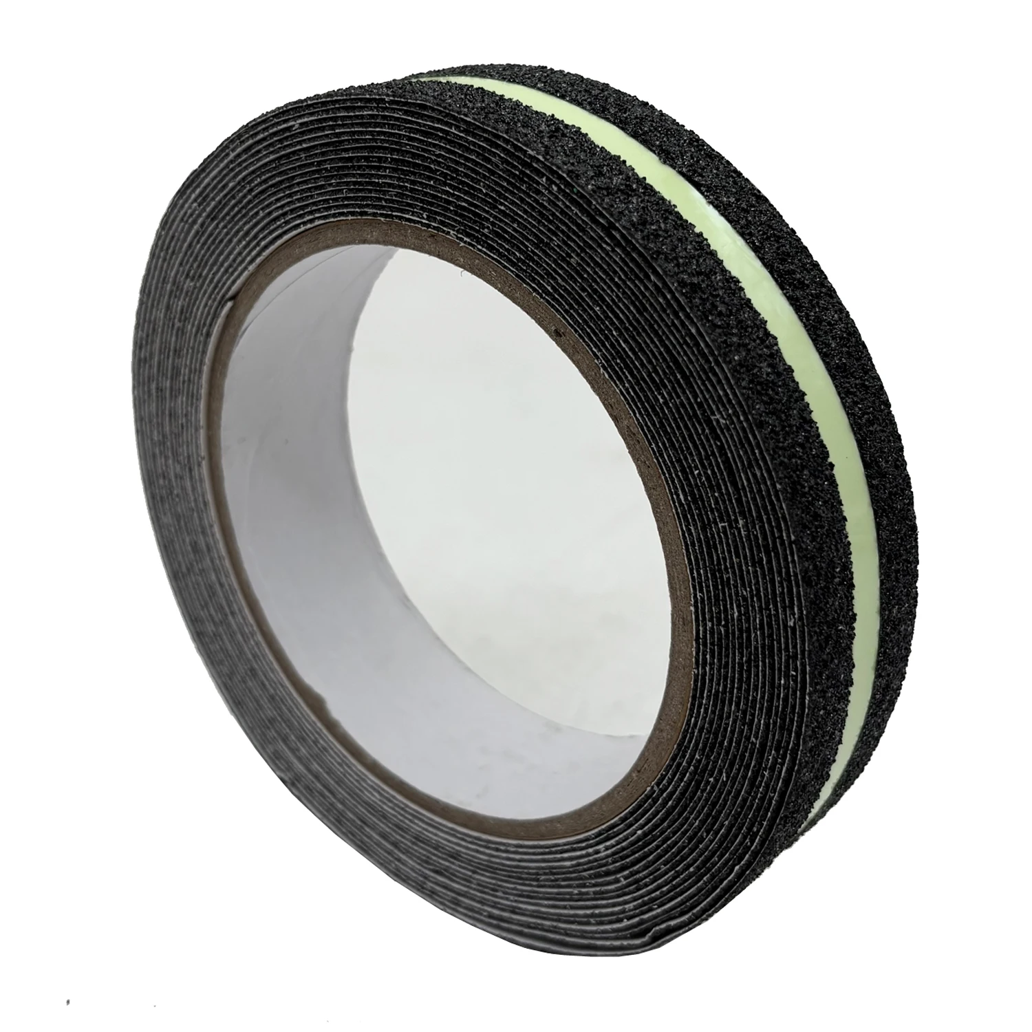 Frosted Luminous Anti-Slip Tape 2.5cm X 5m, Self-Adhesive Luminous Safety Anti-Slip Strip, Diamond Grit Wear-Resistant Stair Step Anti-Slip Sticker for Indoor and Outdoor Use