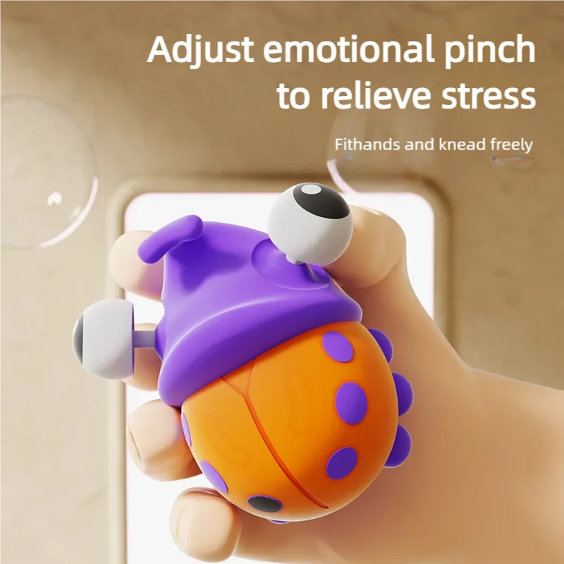 Pop Eye Cartoon Insect Animal Squishy Squeeze Novelty Toy Squishy Fidgeting Fun Antistress Adult Sensory Toys Kids Toys Gifts - Image 3
