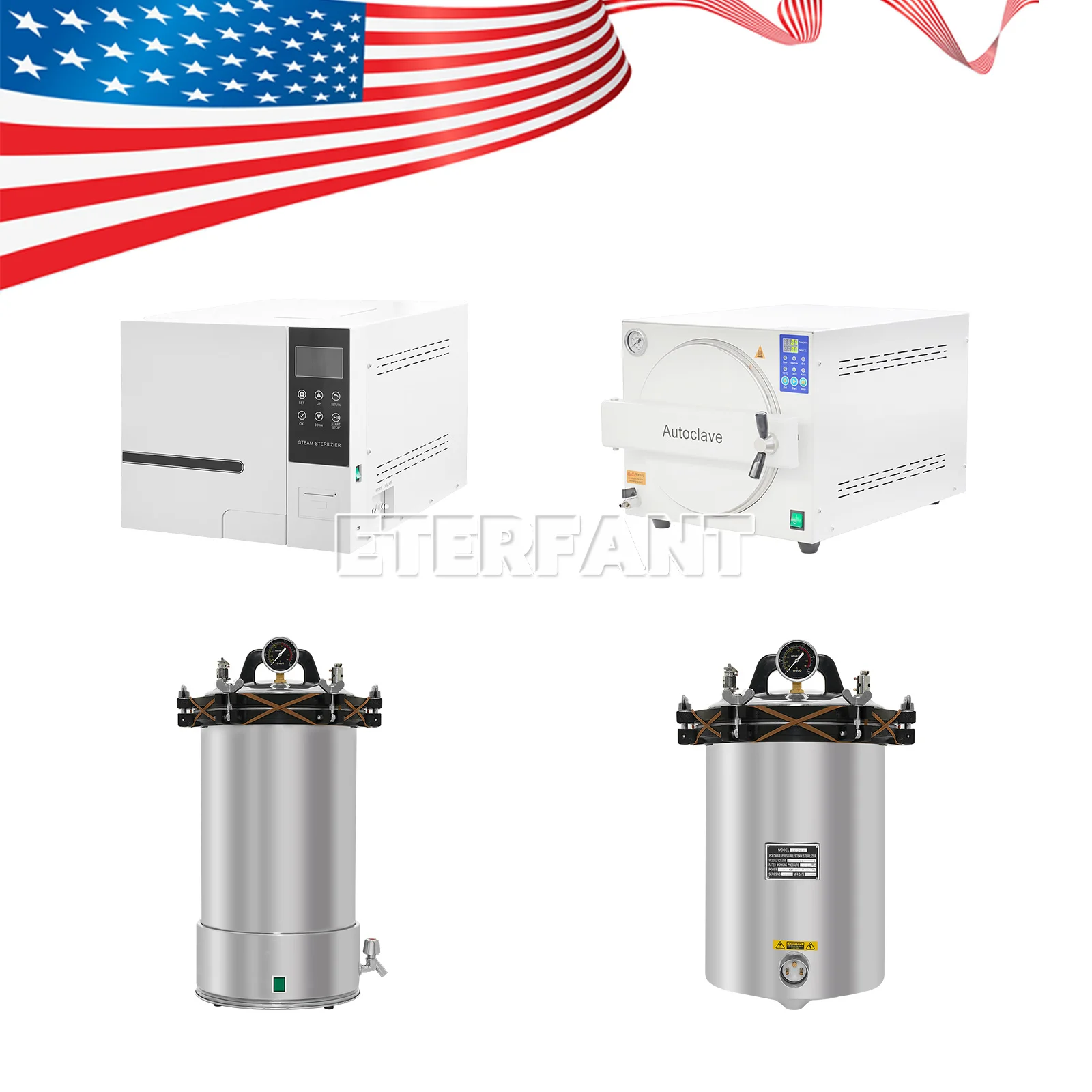 

24L Stainless Steel Electric Heating/Coal&Electricity Heated Autoclave Pressure/18L Autoclave Class B/N Steam Sterilizer