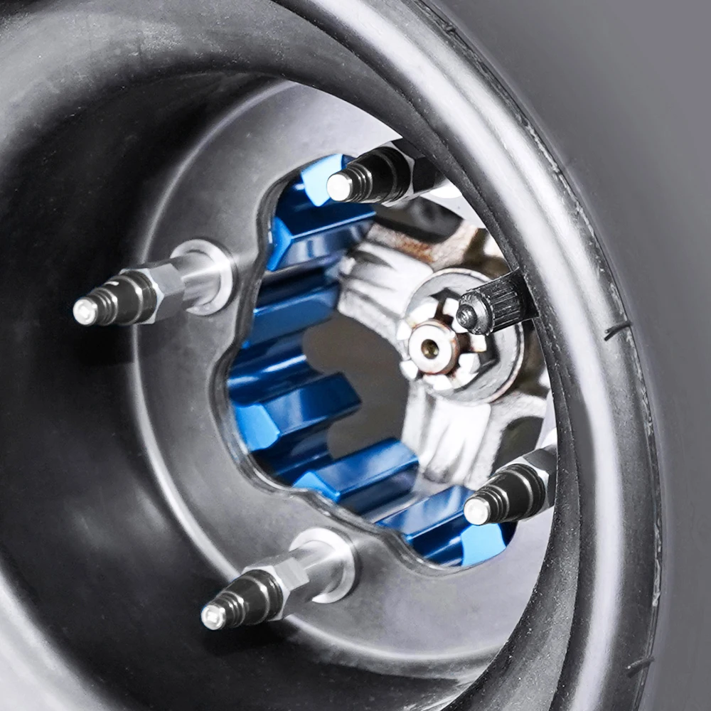 Универсальные проставки для колес квадроцикла NICECNC, центральная проставка для Yamaha Raptor 700 Blaster 200 Warrior 350 Outlander 330 TRX450R