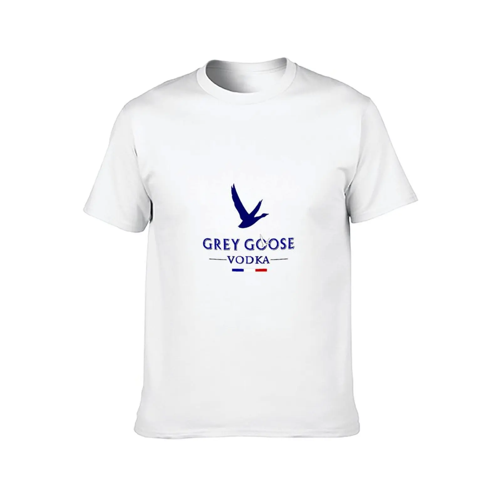 تي شيرت Gray Goose Vodka (عتيق) تي شيرت رجالي تي شيرت رجالي من القطن الثقيل تي شيرت للرجال