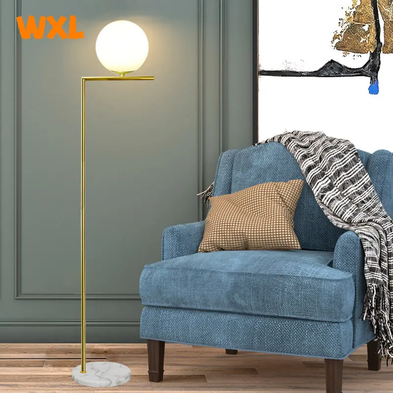 

Postmodern light luxury LED floor lamp living room sofa bedroom bedside simple Nordic creative floor lamp