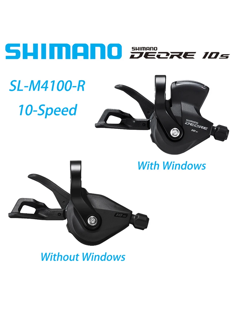 AliExpress Shimano SHIMANO Deore M4100 1x10Speed RAPIDFIRE PLUS Shifter Lever Clamp Band 10 Speed SL-M4100 Shifter Lever Bicycle Switch 10V 10S
