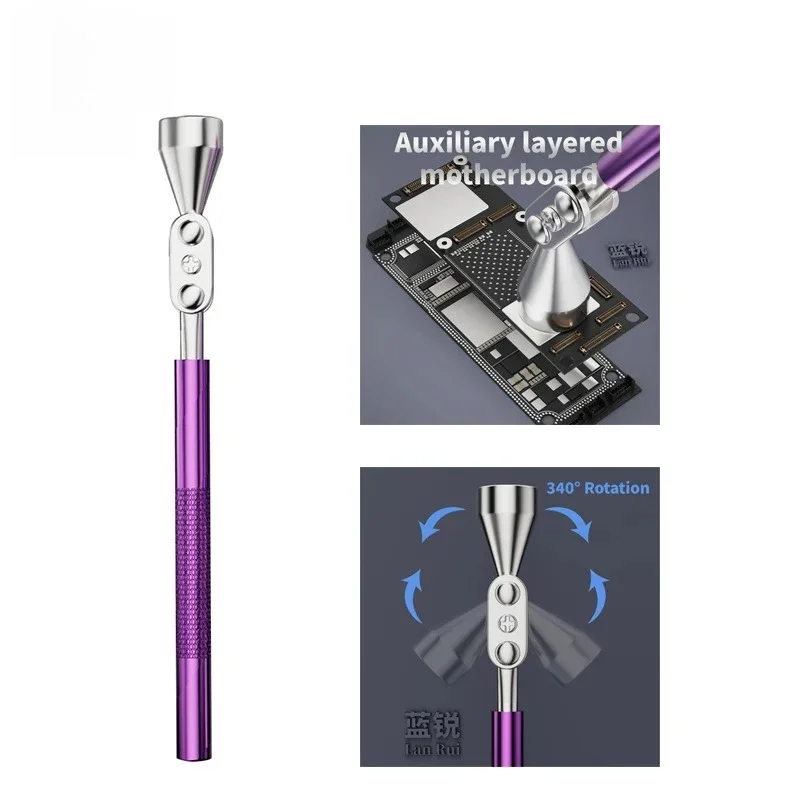 Lanrui G4 Dispositivo di eliminazione a prova di esplosione Delaminazione della scheda madre a doppio strato Strumenti di assorbitore magnetico in stagno anti-deformazione