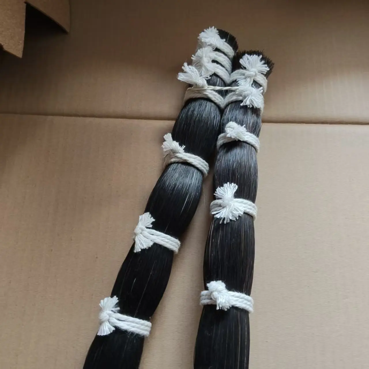 200 Grams Black Stallion Horse Tail Hair Violin Bow Hair Cello Bow Hair 81cm or 85cm or 99 to 100cm