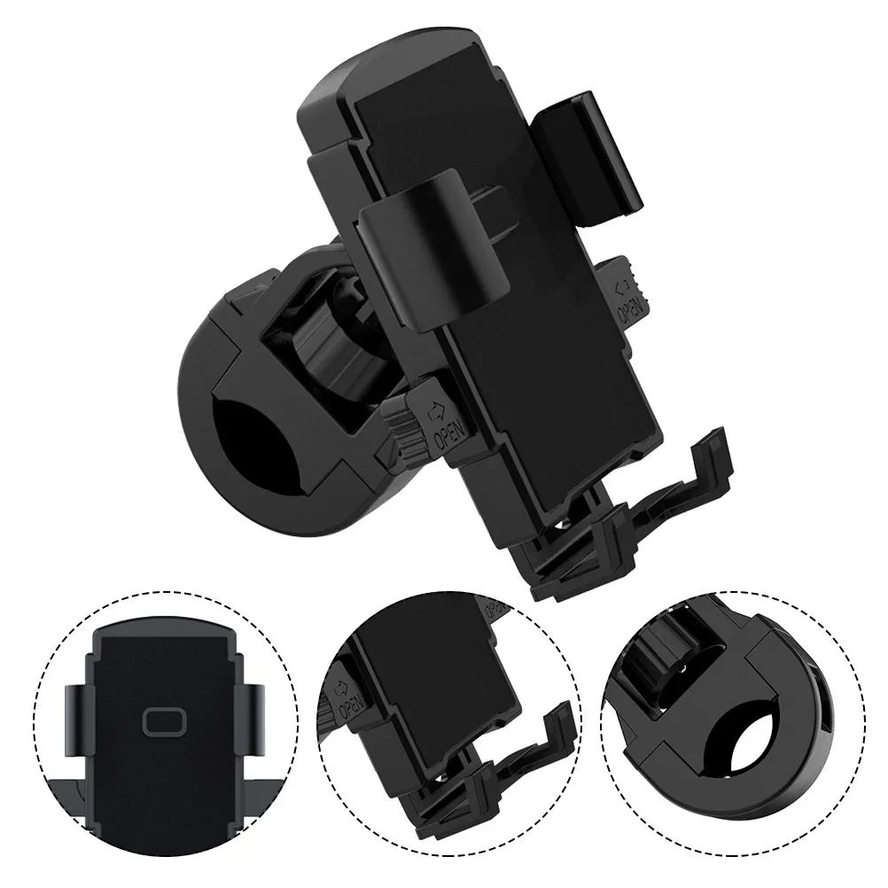 

Motorcycle Phone Holder Mount For Handlebar Mountain Bike Scooter Cell Phone Bracket Navigation Stand Gps Holder