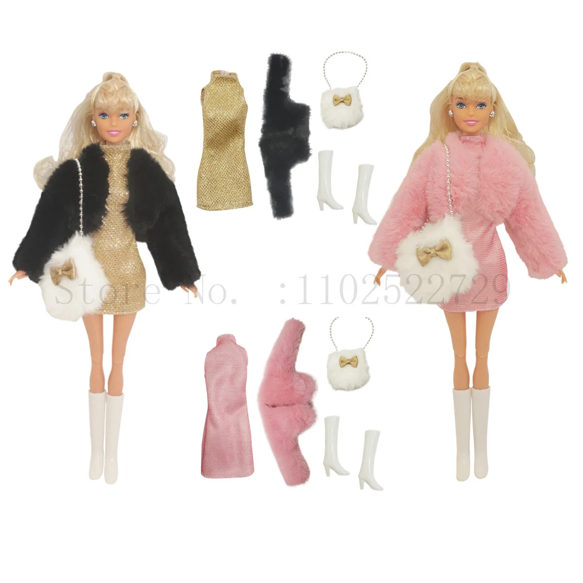 Fashion Lovely Outfit  d Set for 30cm Girl BJD Barbie Blyth 1/6 MH CD FR SD Kurhn Doll Clothes  Figure Toy Accessories