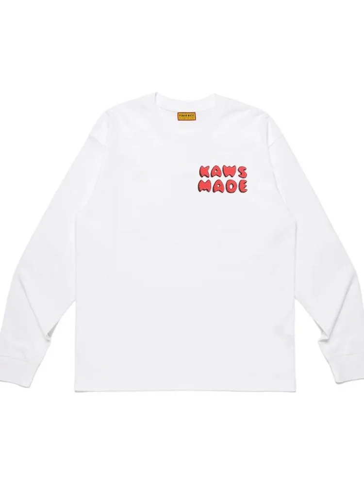 Human Made FW26 Logo Long Sleeve T Shirt Crew Neck Collaboration Unisex