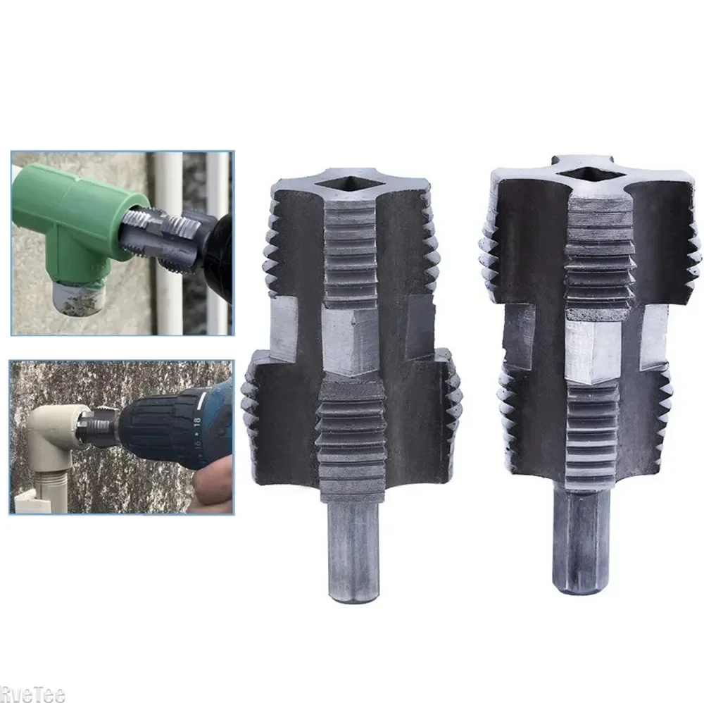 PVC Plastic Pipe Thread Tap Hand Electric Drills for Hand Tools 4 Points 6 Points PPR Water Pipe Internal Thread Opener 2025 New