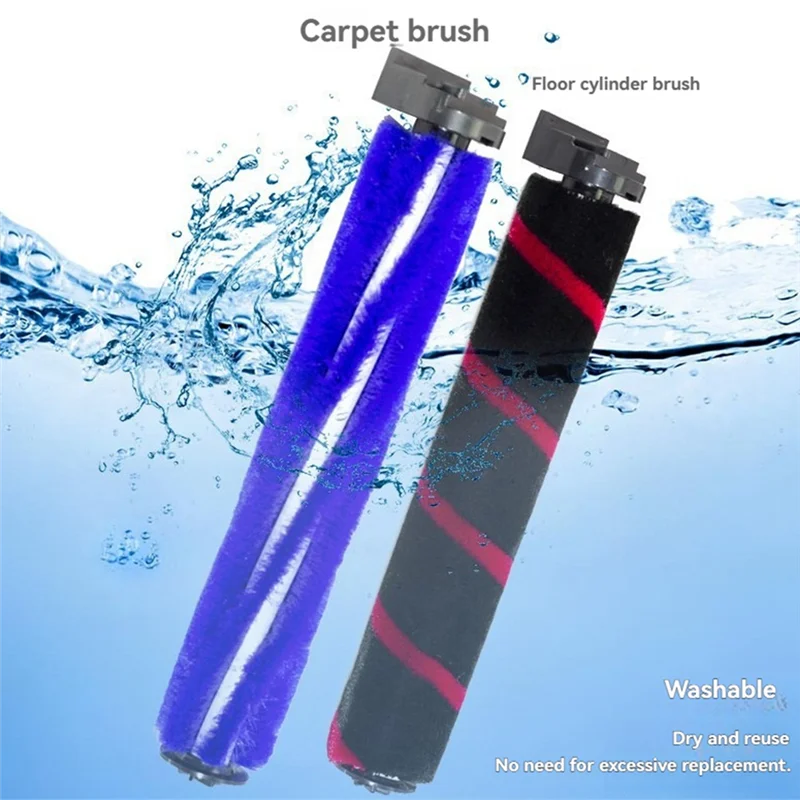 A85I-Vacuum Floor Brush Head For Dyson V7 V8 V10 V11 V15 Vacuum Cleaner Spare Parts With LED Dust Lights