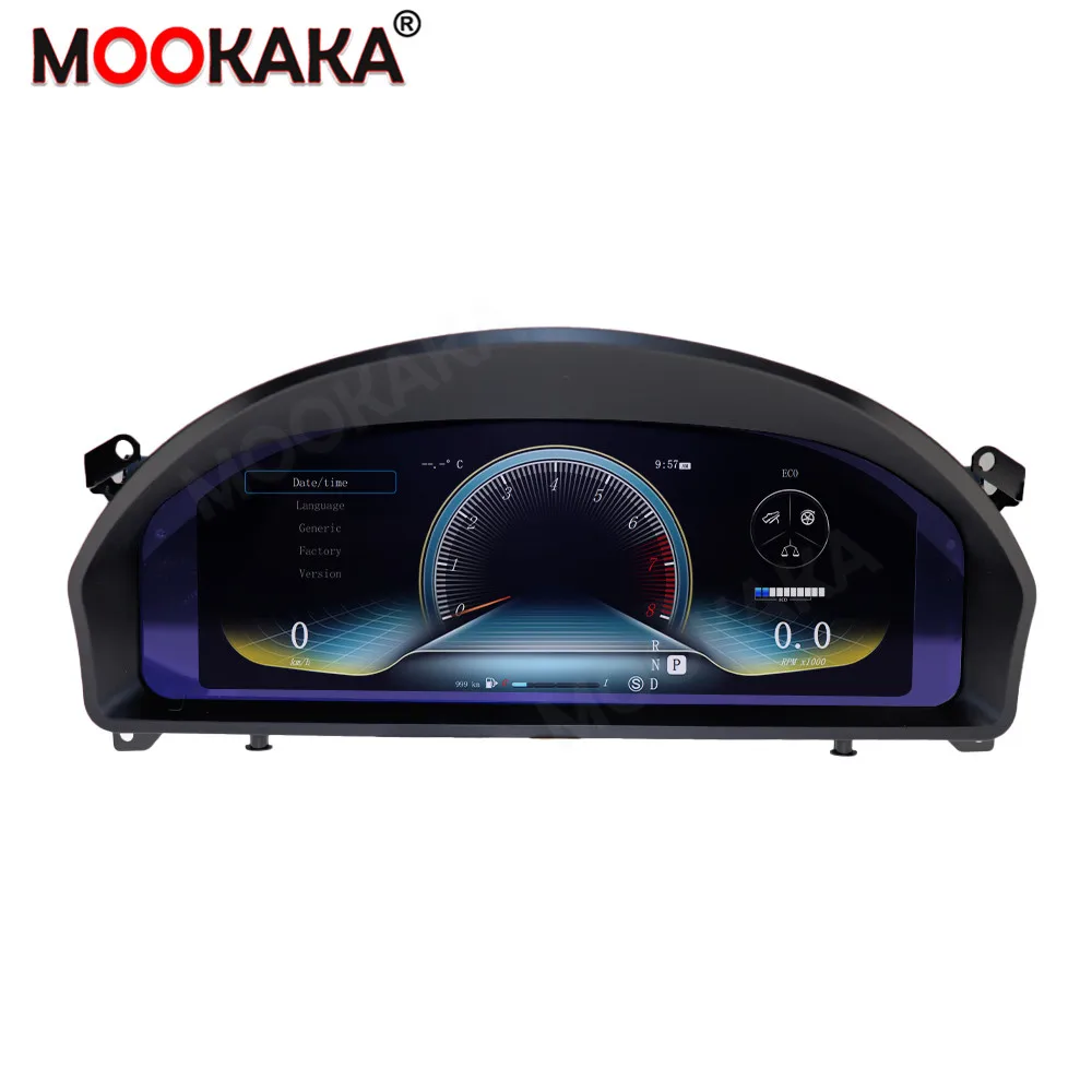 

12.3 inch Android Digital Cluster For Mercedes Benz E W207 Car LCD Cluster instrument multimedia dashboard Modiment Meter Screen