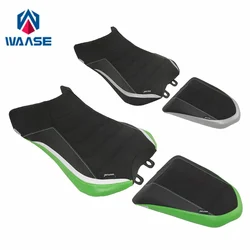 WAASE 1 Pair Completes Front Rider Rear Passenger Solo Seat Cowl Cushion Pad For Kawasaki Ninja 1000SX 2022 2023 2024
