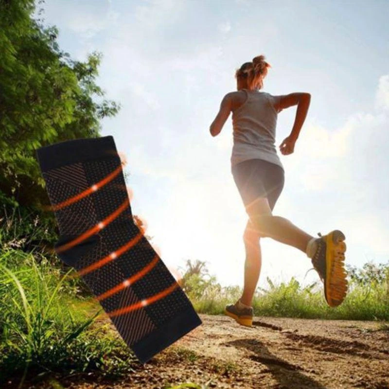 

Женские и мужские компрессионные короткие спортивные носки для пилатеса с открытым носком, спортивные носки для йоги, зала 15UB