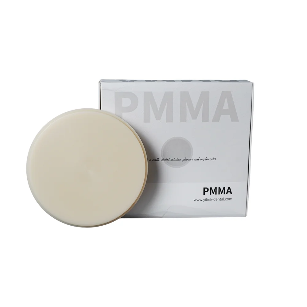 

5 Pieces Preshade PMMA Blanks 98*14mm A1-D4 BL1-BL4 Color Dental Lab Using for Temporary Crown And Bridges With CADCAM System