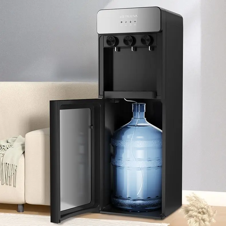 Quick-heat vertical water dispenser small home office mini dormitory refrigeration bottom water bucket 3010