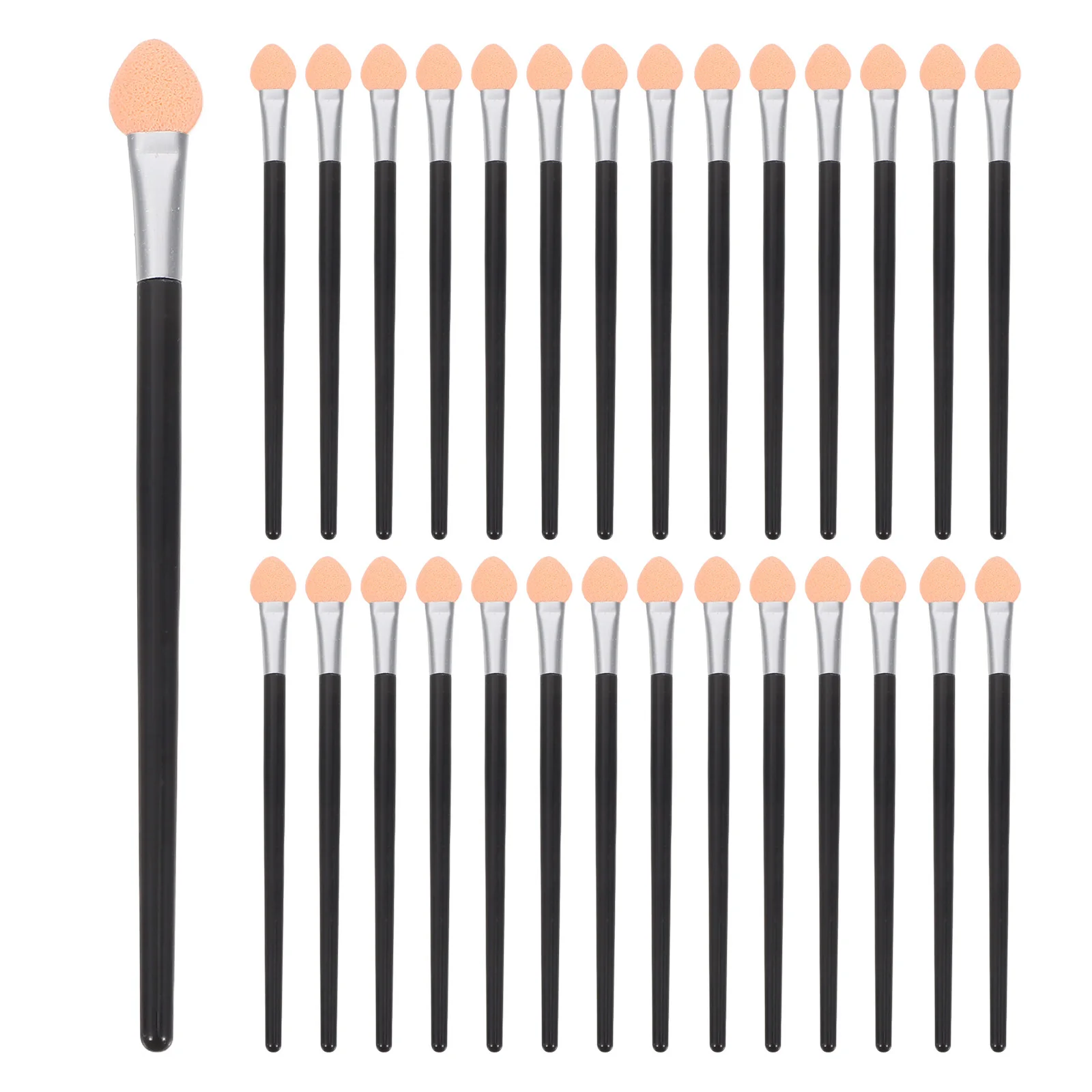 50Pcs Sponge Applicators Painting Mini Brushes Ink Blending Tools Soft Sponge Tip Craft Sponges Detailed Small Brush for DIY