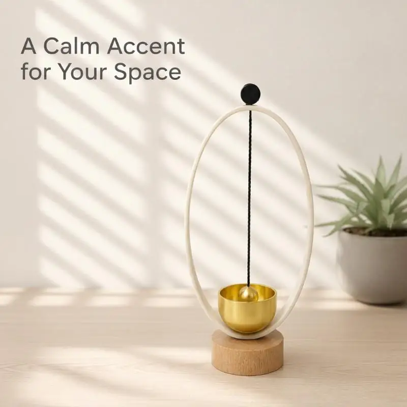 Singing Bowl Meditative Wind Chime for Yoga Practice Mind Calm Spiritual Healing Relaxation Gift