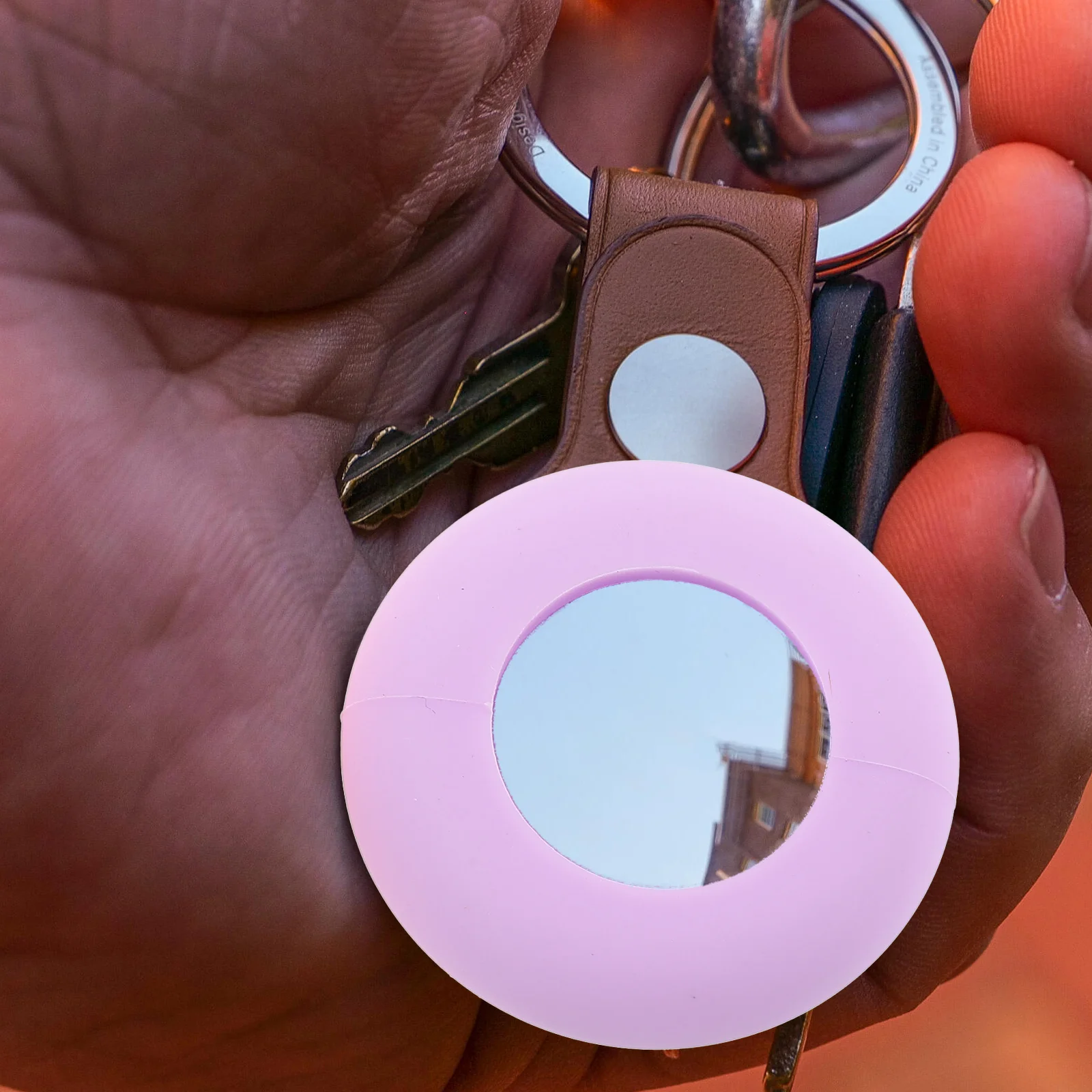 

2 шт. чехол-трекер, ошейник, аксессуар для собак, держатель для бирки, портативный воздушный силикагель, силиконовый защитный чехол для домашних животных, чехлы-ловушки