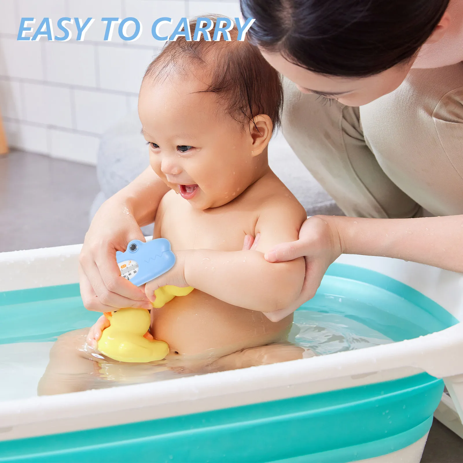 

Термометр для воды с большим экраном, цифровой, плавающий, в форме мультяшного персонажа, для детской ванночки, комнаты, бассейна