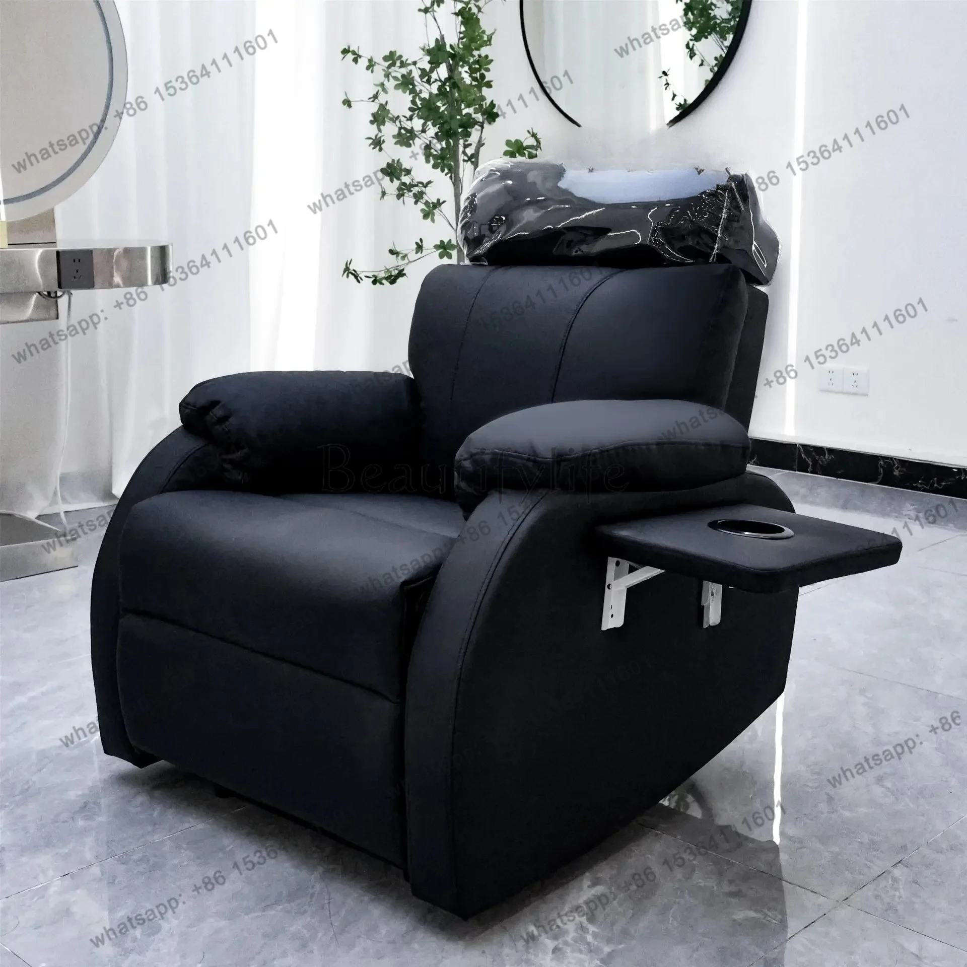 Hair salon special hair care chair electric retractable scalp care chair