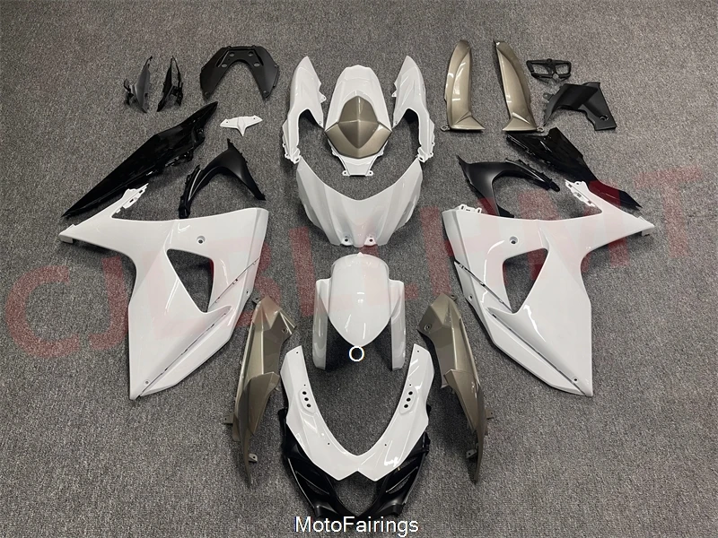 Motorcycle Fairing Kit for 2009-2016 SUZUKI GSXR1000 GSXR 1000 GSX-R1000 2010 2011 2012 2013 2014 2015 K9 Fairings set white