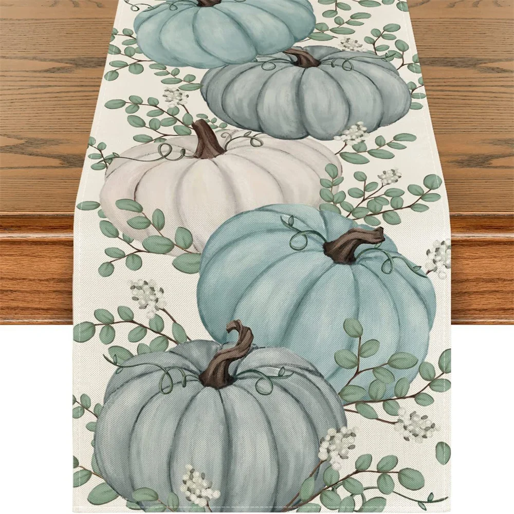 Goblin Halloween table Flag Black Forest Table Runner Thanksgiving Jack-o '-Lantern Holiday party kitchen centerpieces