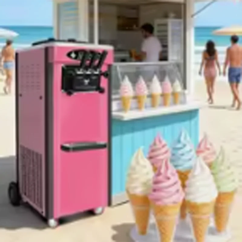 New Cheap Ice Cream Machine Excellent Quality CE Certified Multifunctional