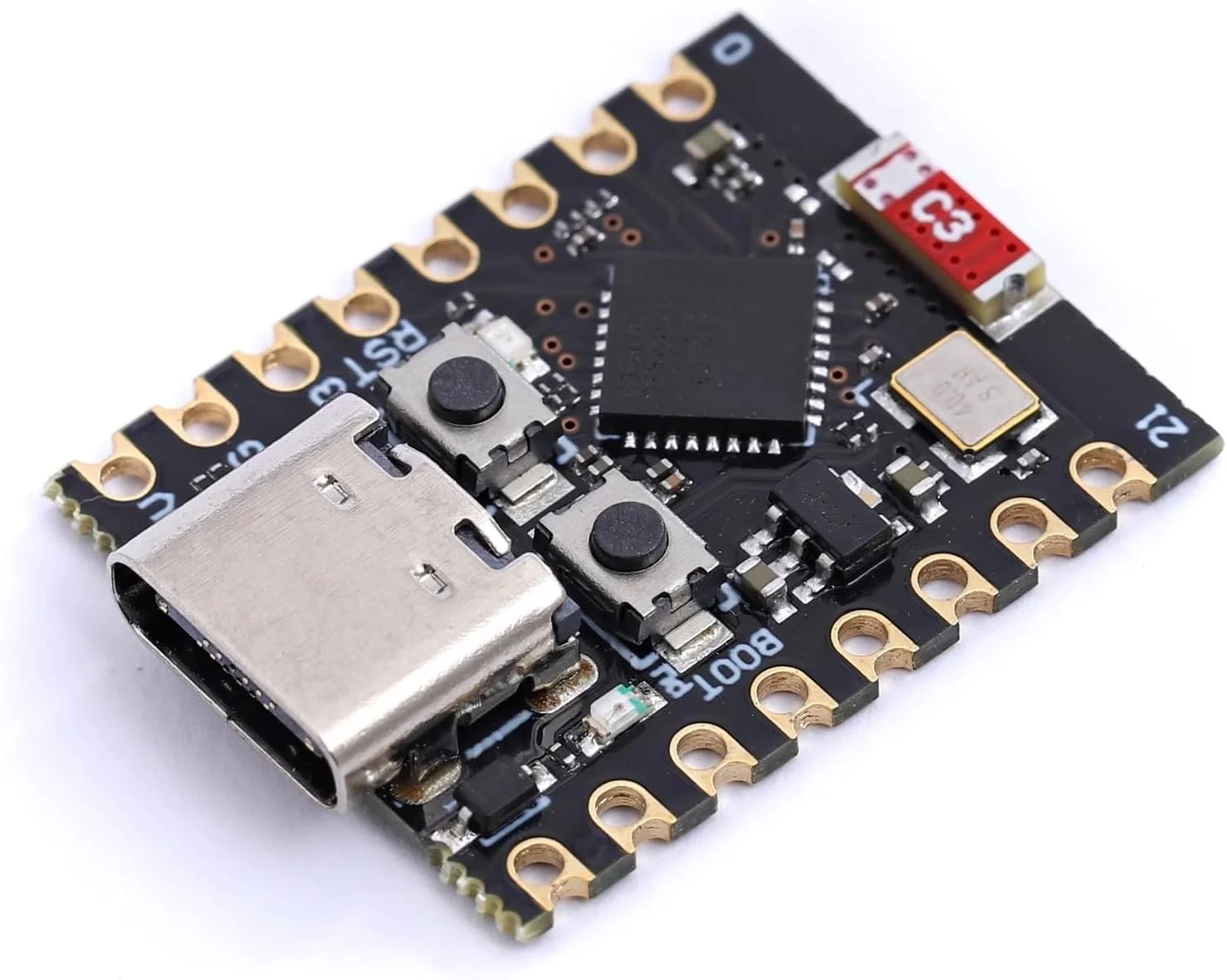 ESP32 C3 Development Board Modules Mini Wifi BT Bluetooth Module 32-Bit Single-Core Processor ESP32 C3 16Pin Type-C