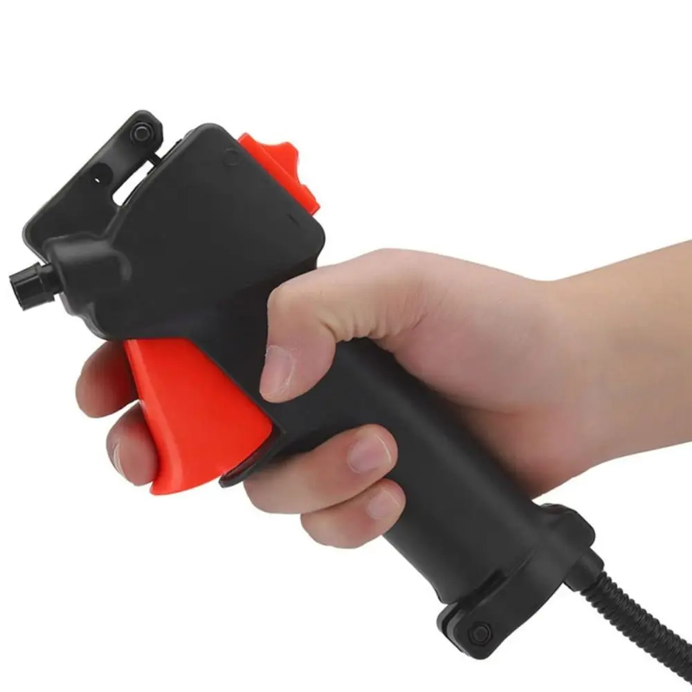 Black Handle Lawn Mower Switch Direct Throttle 26mm Tube Trigger Kill Switch On Off Switch Clamp Design Brush Cutter Switch