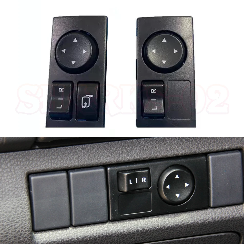 For Isuzu DMAX MUX Reversing Mirror Rearview Mirrors Control Switch Electric Folding Rearview Mirror Button